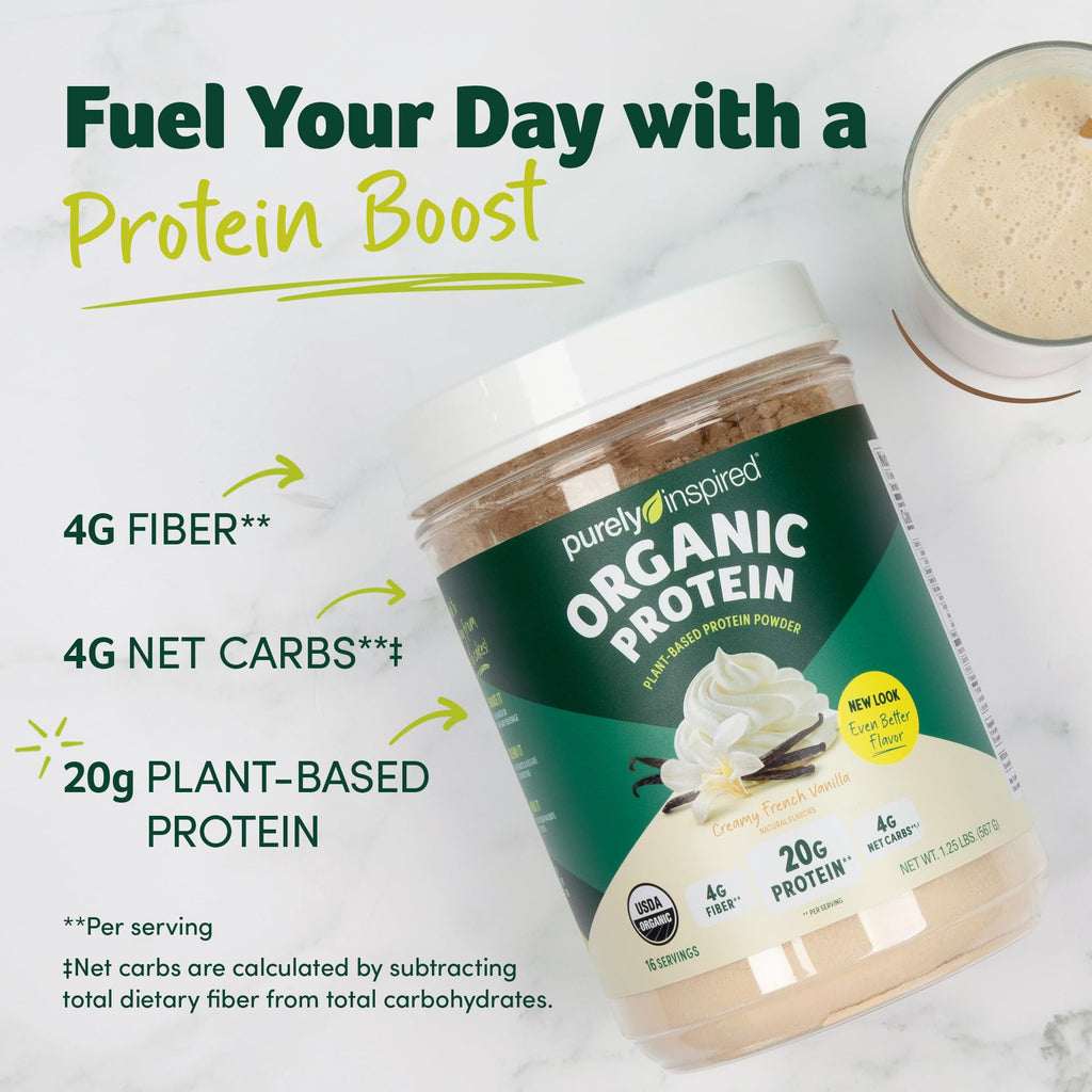 Plant-Based Protein Powder Creamy French Vanilla M119