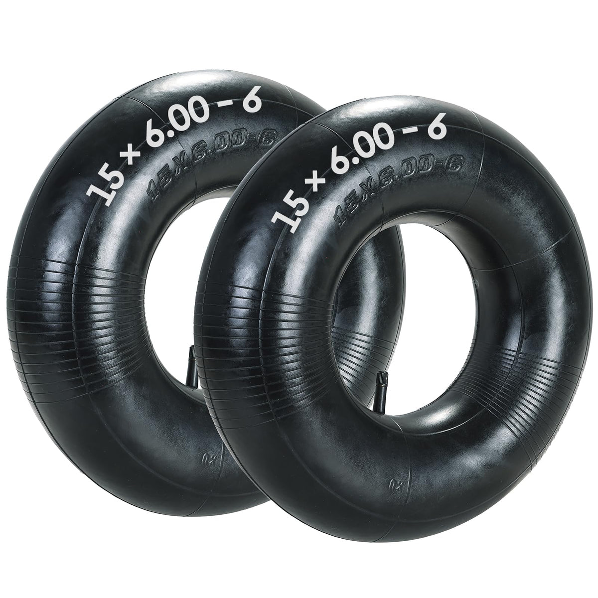 2 Pack 15 x 6.00-6" Inner Tubes with TR-13 Valve Stem A9317