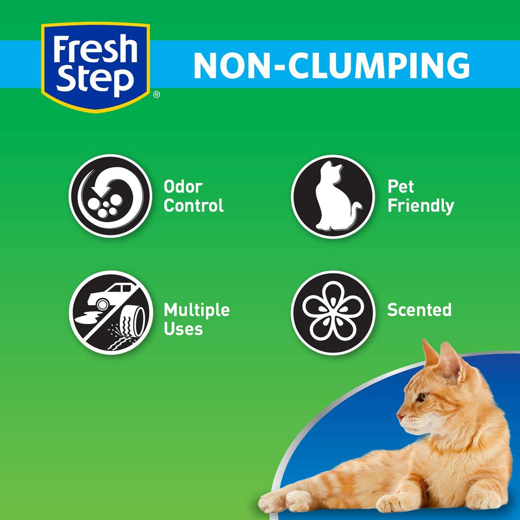Non Clumping Cat Litter With 7-Day Odor Control, 14 lb. Bag Y969631
