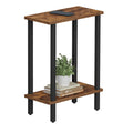 Narrow 2-Tier Side Table U73312