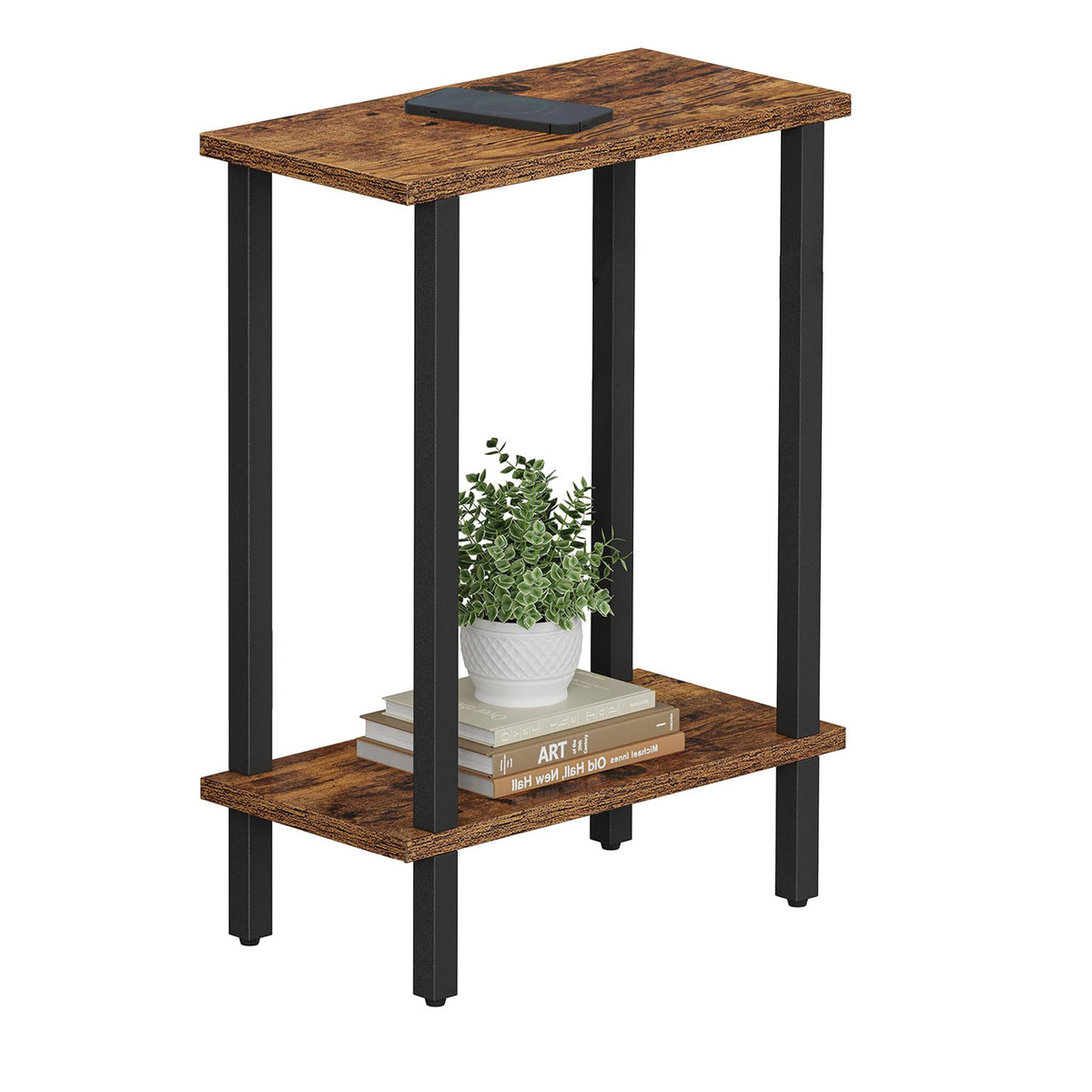 Narrow 2-Tier Side Table U73312