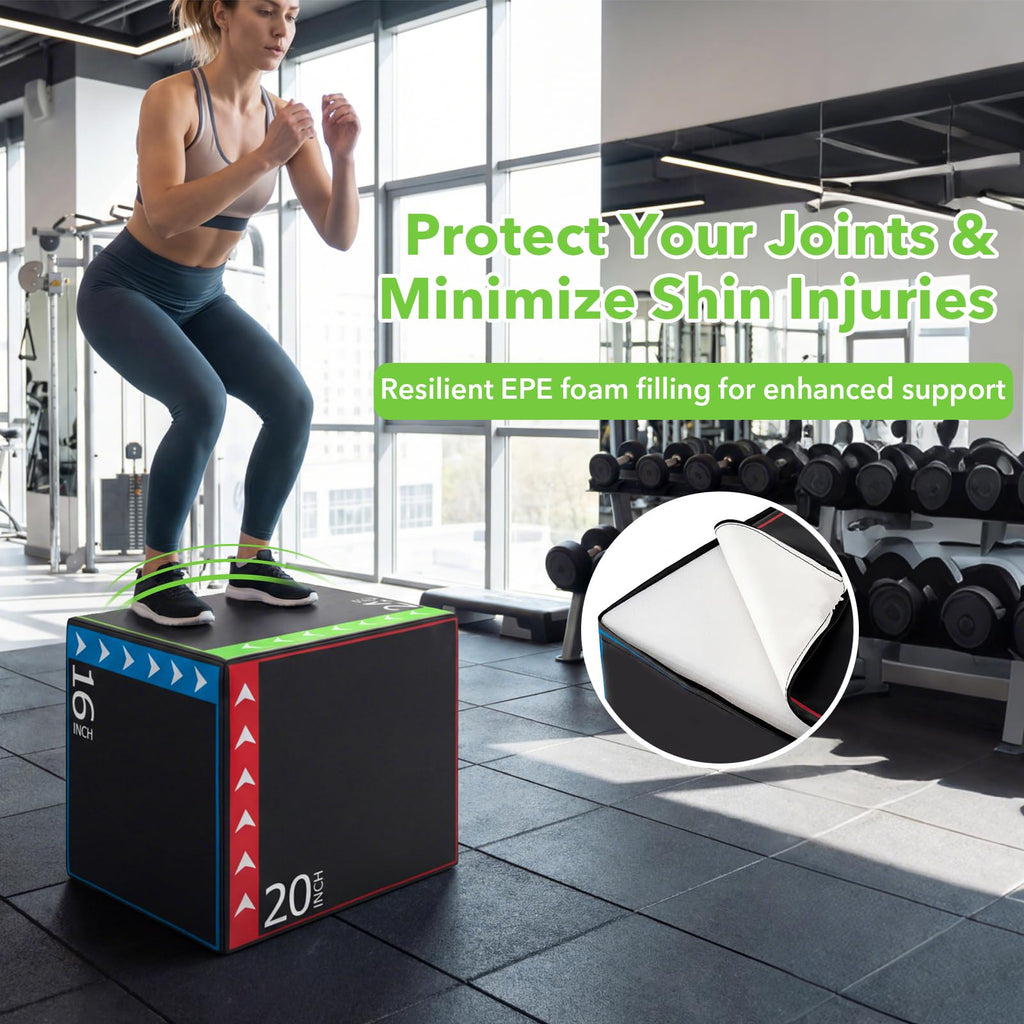 Plyometric Jump Box 3-in-1 A8166
