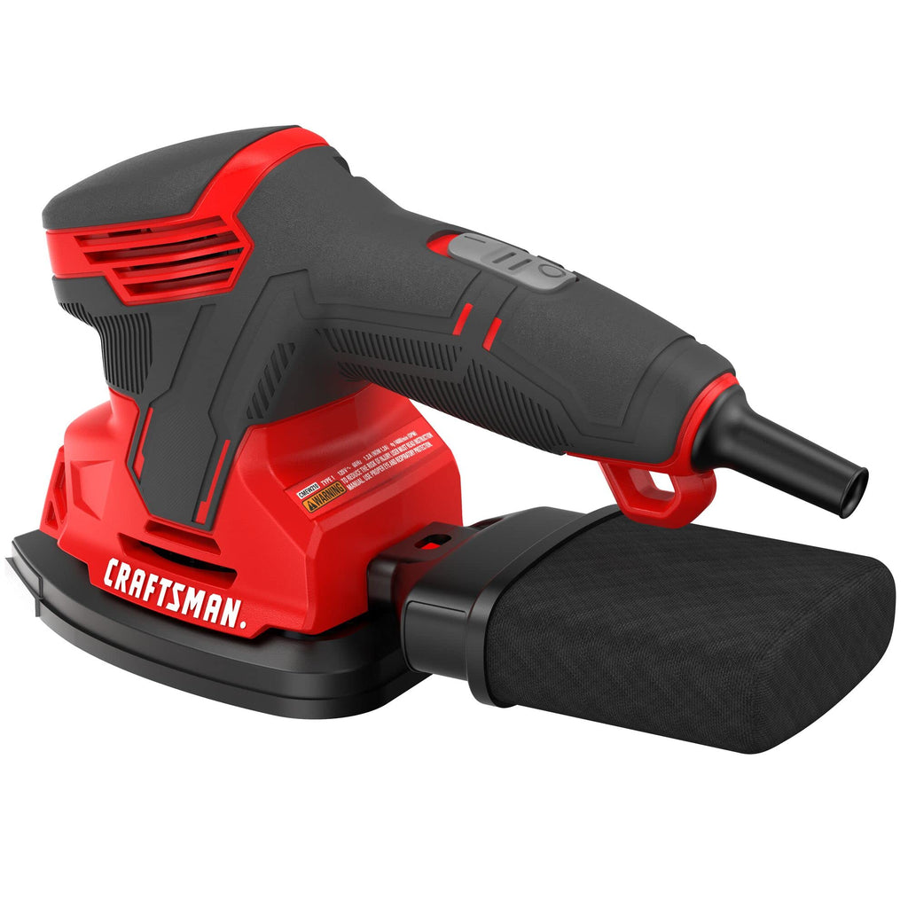 Corded Detail Sander with 2 Attachments and Dust Bag R133890