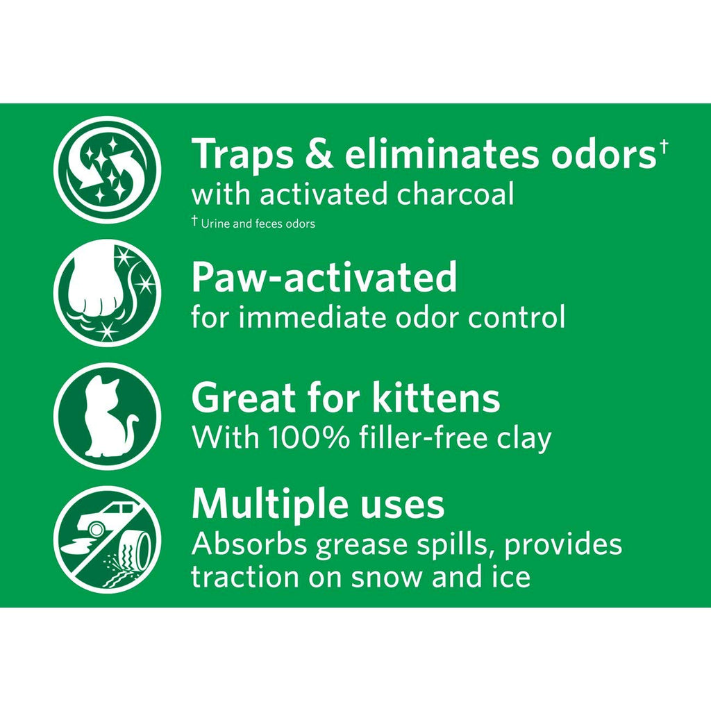 Non Clumping Cat Litter With 7-Day Odor Control, 14 lb. Bag Y969631