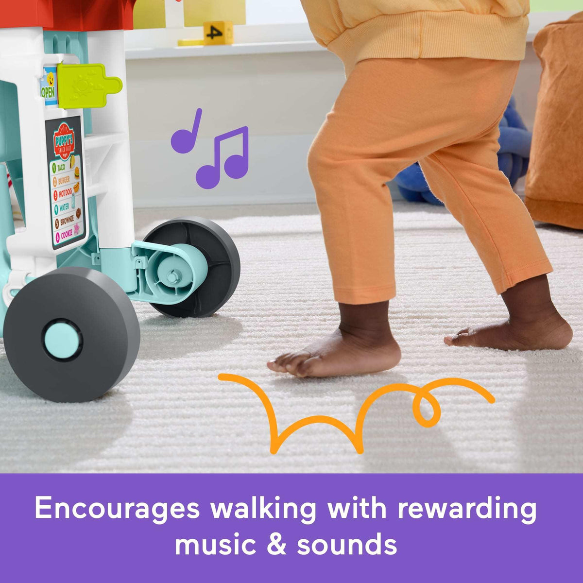 Baby Learning Toy 4-in-1 Walker with 14 Pieces Q285