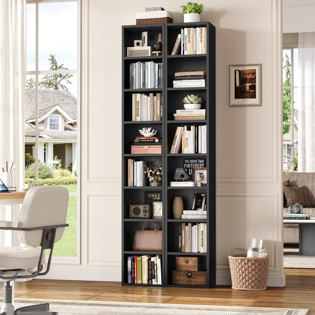 8-Tier Narrow Bookshelf D6816