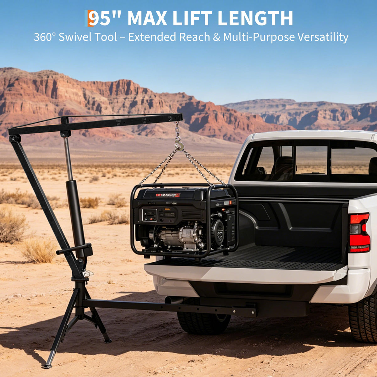 Heavy Duty Hydraulic Truck Crane with 360° Swivel and Telescoping Boom O240