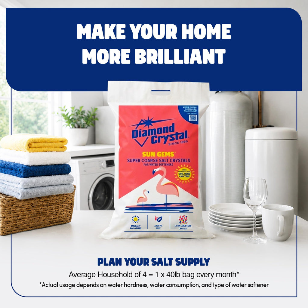 3 Pack Super Coarse Water Softener Salt, 40 Pounds B3552