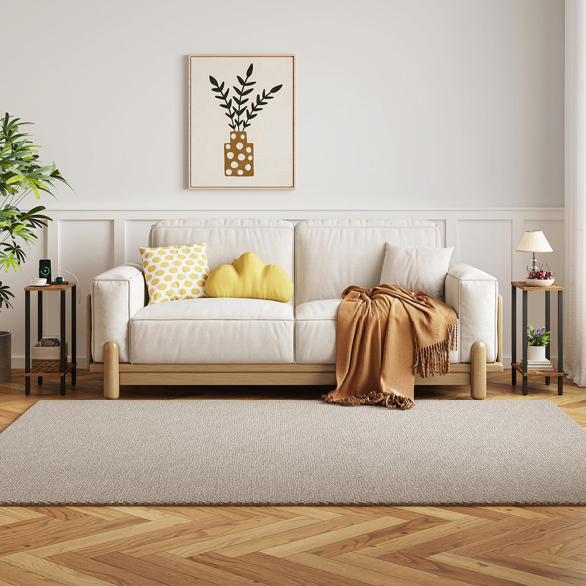 Narrow 2-Tier Side Table U73312
