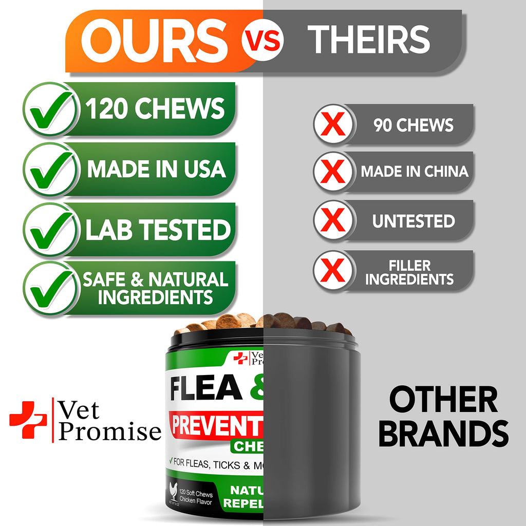 Flea and Tick Prevention for Dogs Chewables D357621