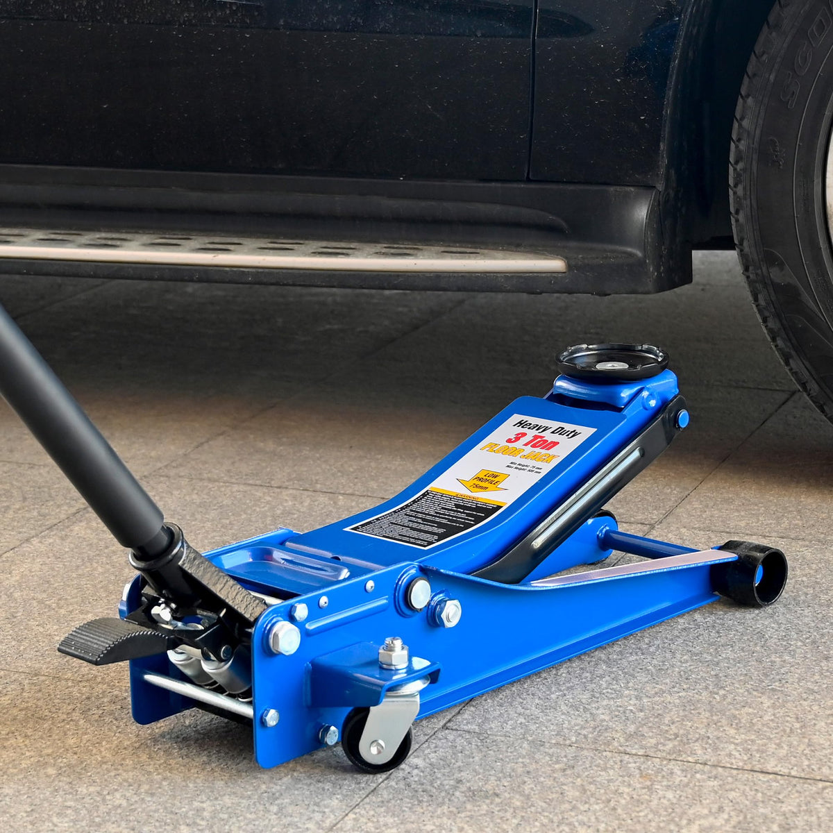 3 Ton Hydraulic Floor Jack with Foot Pedal X76695