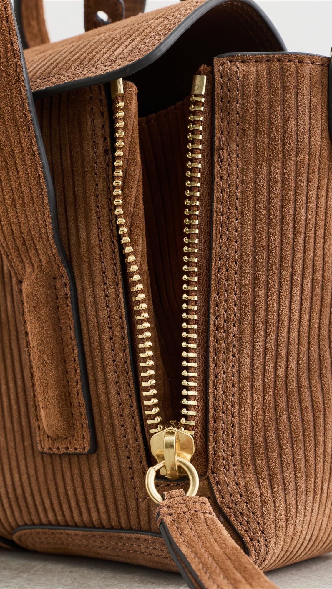 Embossed Suede Mini Crossbody Bag U3475