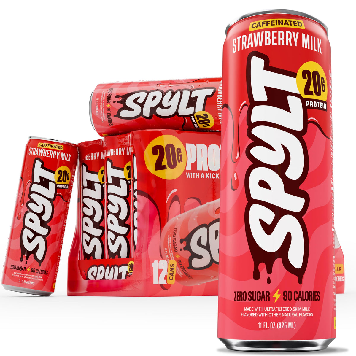 Strawberry Milk Protein Shake 12 Pack S2629