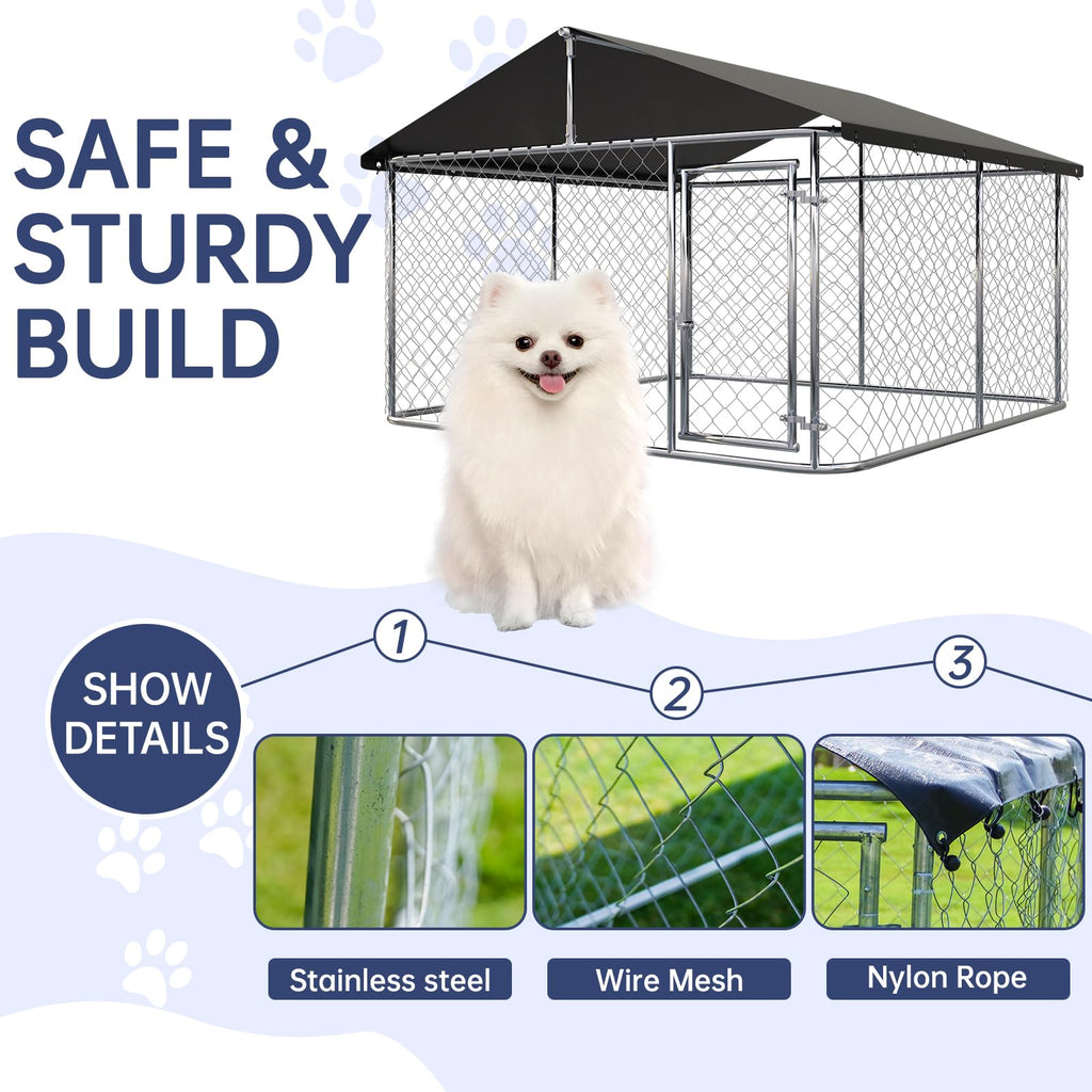 78”x 78” Heavy Duty Dog Enclosure V63989