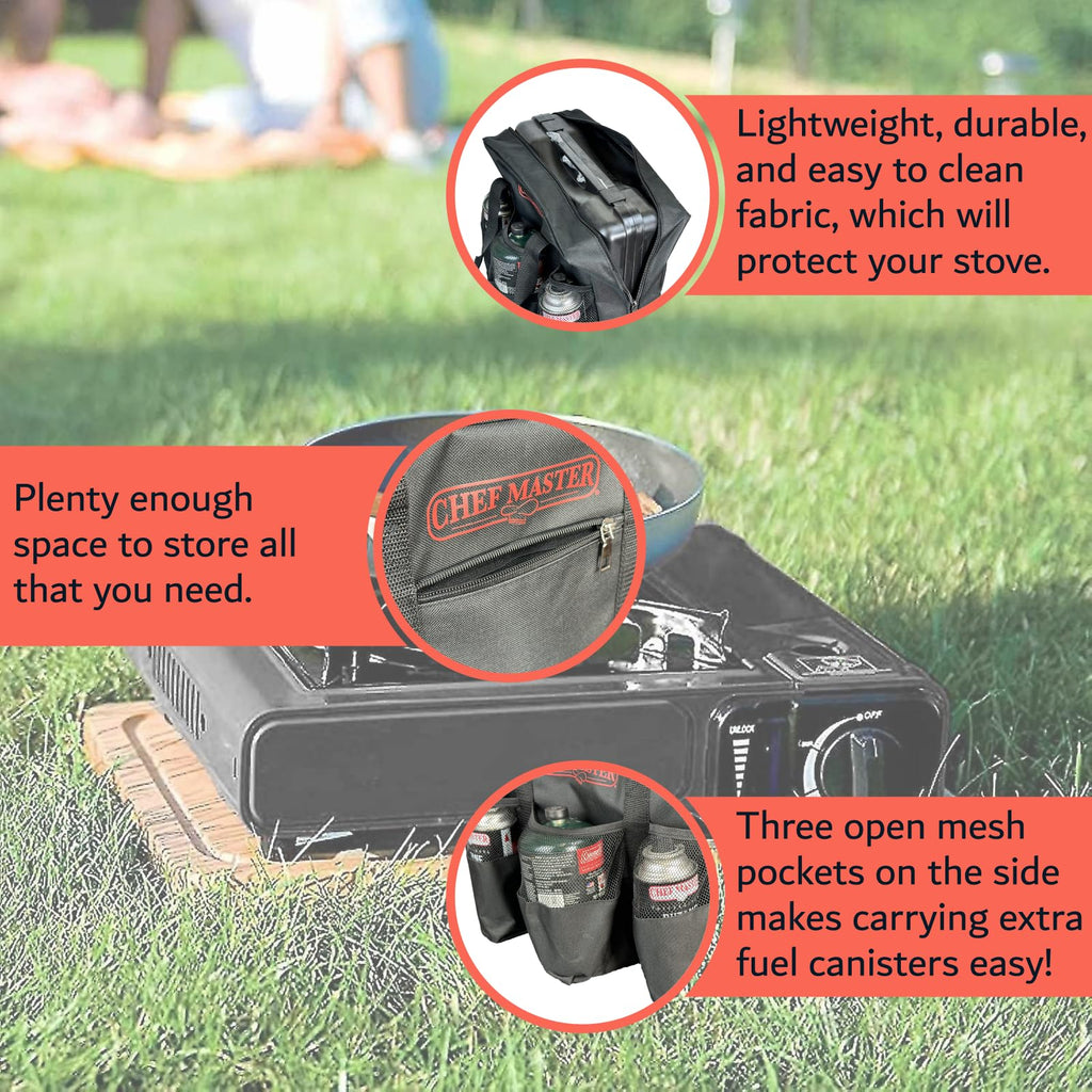 Camp Stove Carry Bag Multi-Pocket G78491