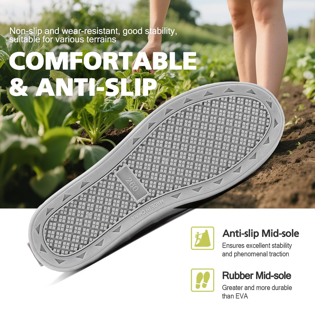 Waterproof Ankle Rain Boots C7467