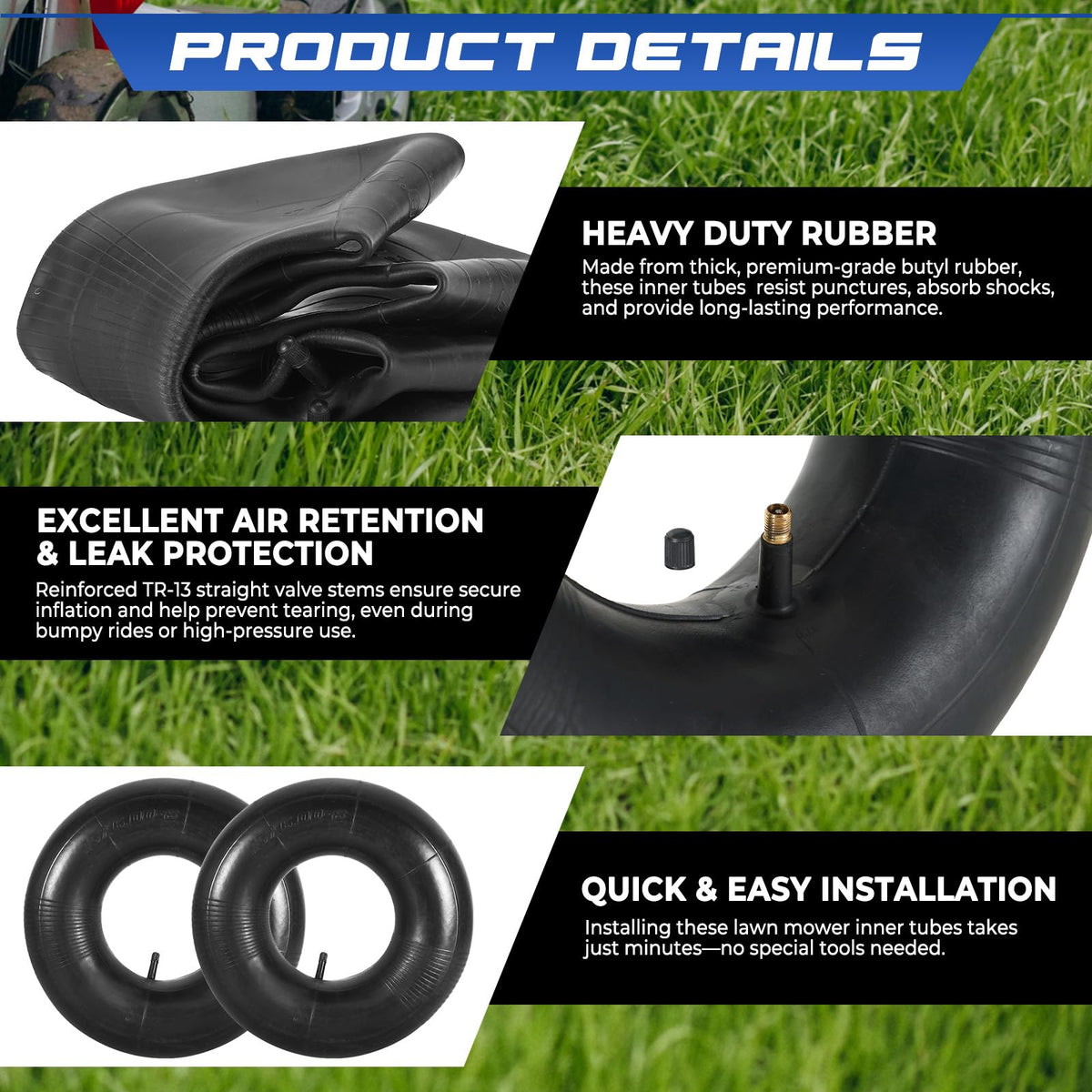 15 x 6.00-6 Inner Tubes E123674