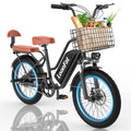 Ebike with Rear Seat & Front Basket D50430