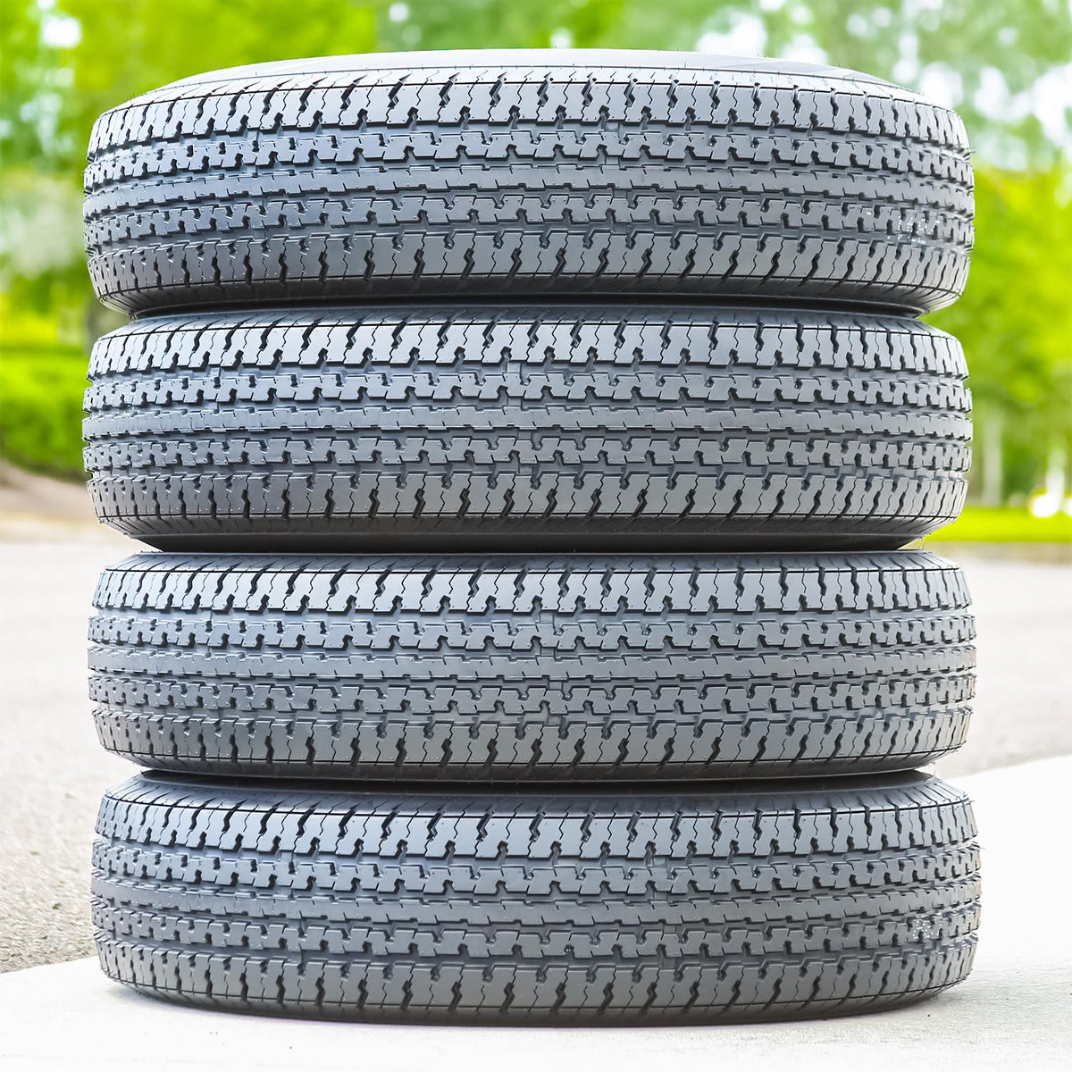 4 x ST205/75R15 All Season 10 Ply Tires B3261