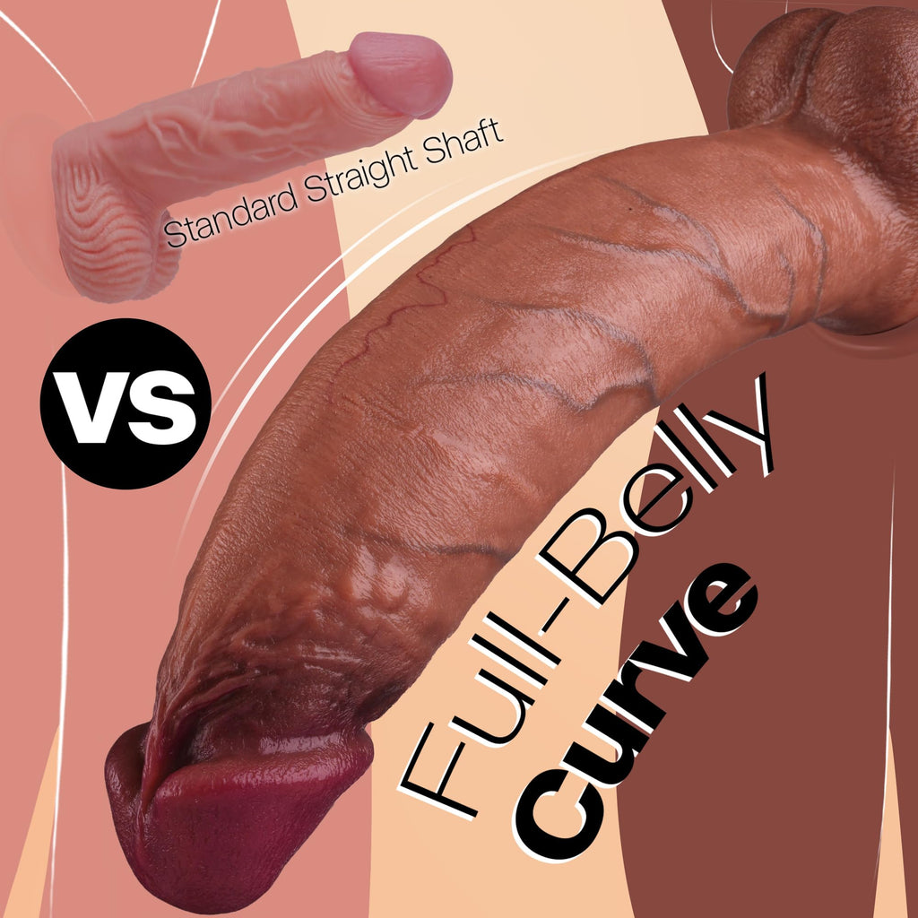 12 Inch Realistic Silicone Dildo H1510