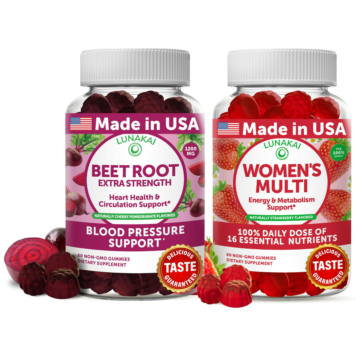 Beet Root and Multivitamin Gummies G6472