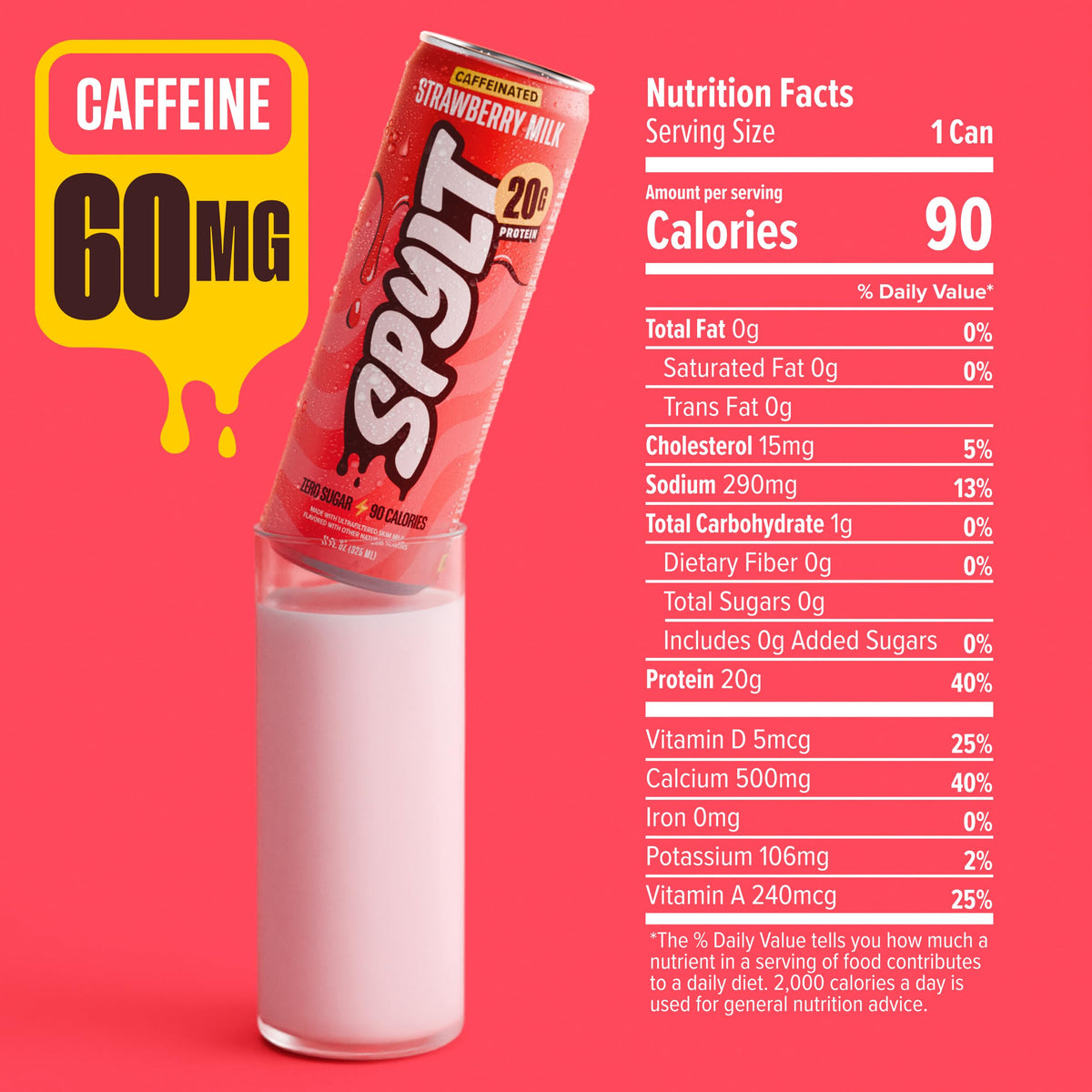 Strawberry Milk Protein Shake 12 Pack S2629
