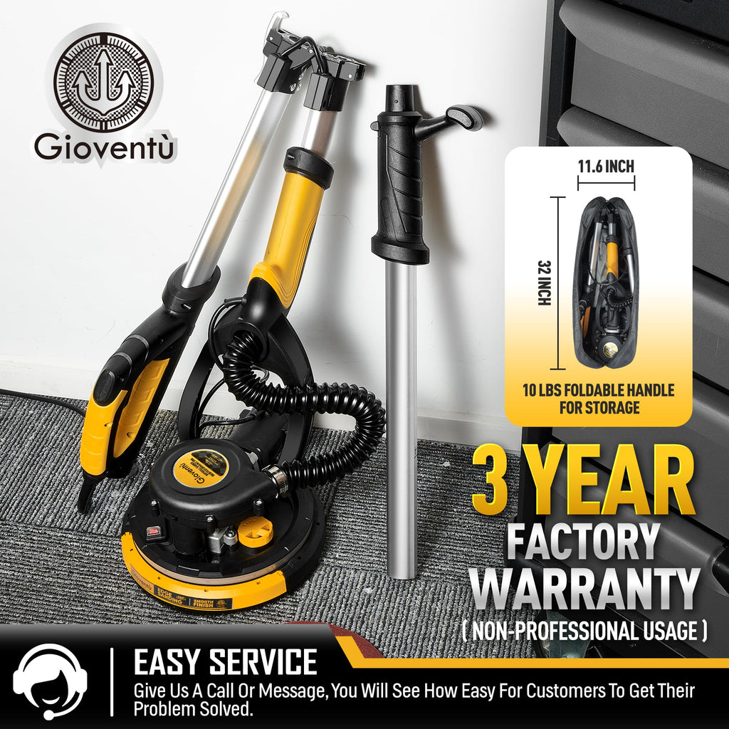 750W Electric Drywall Vacuum Sander B8848