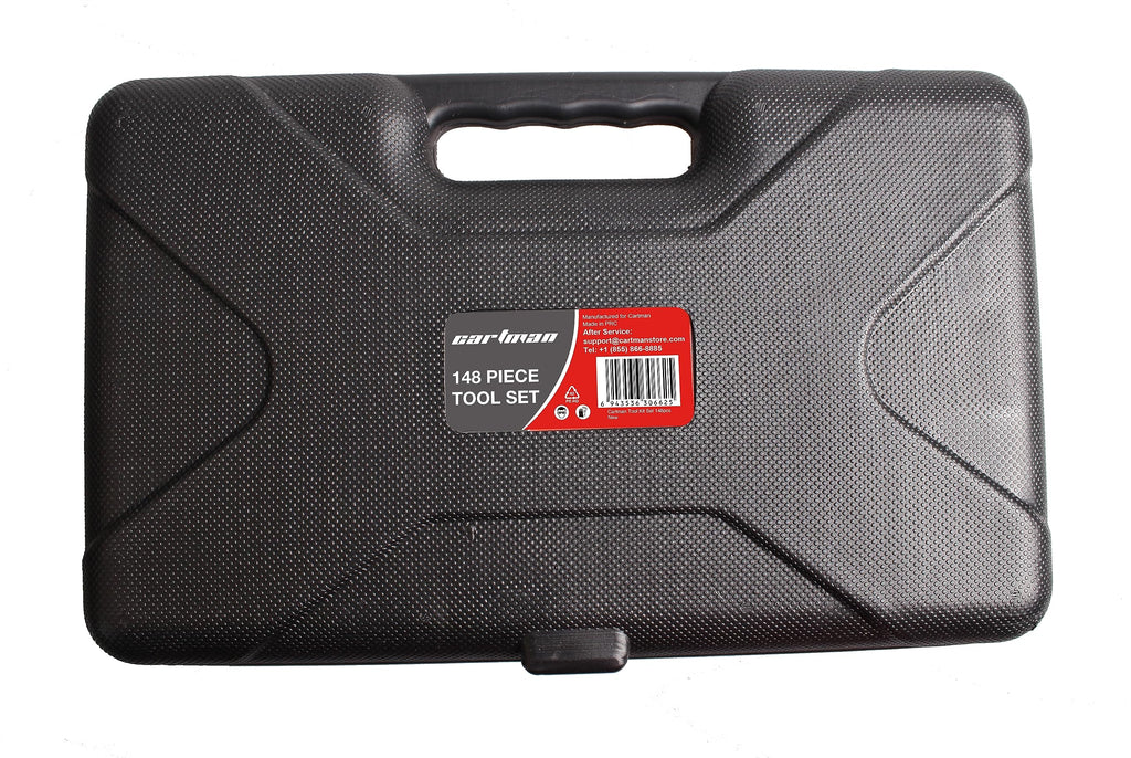 148-Piece Household Tool Set with Plastic Toolbox M143