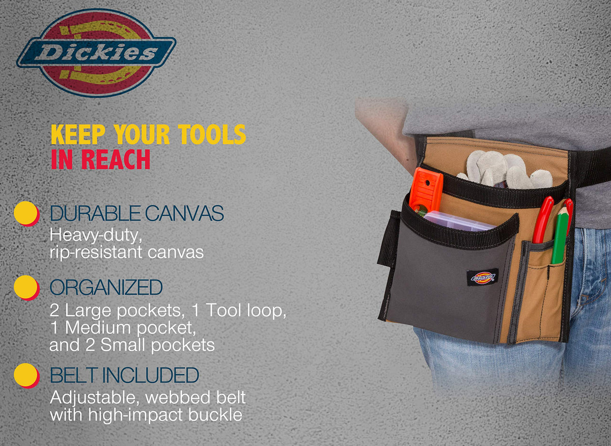 5-Pocket Tool Belt Pouch/Work Apron N2528