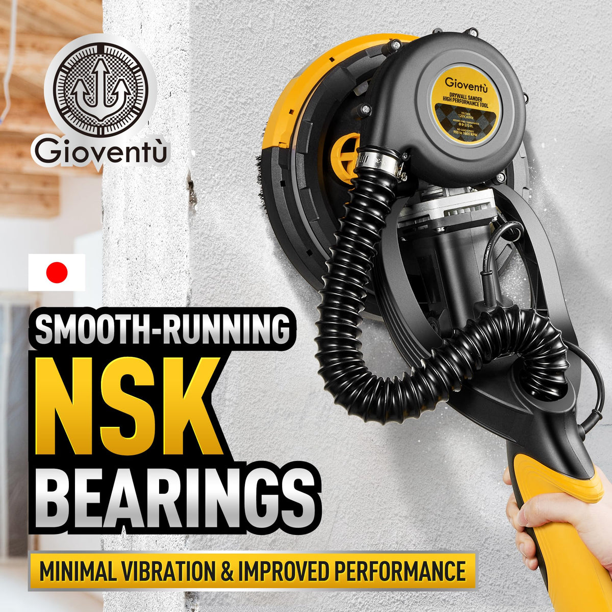 750W Electric Drywall Vacuum Sander B8848